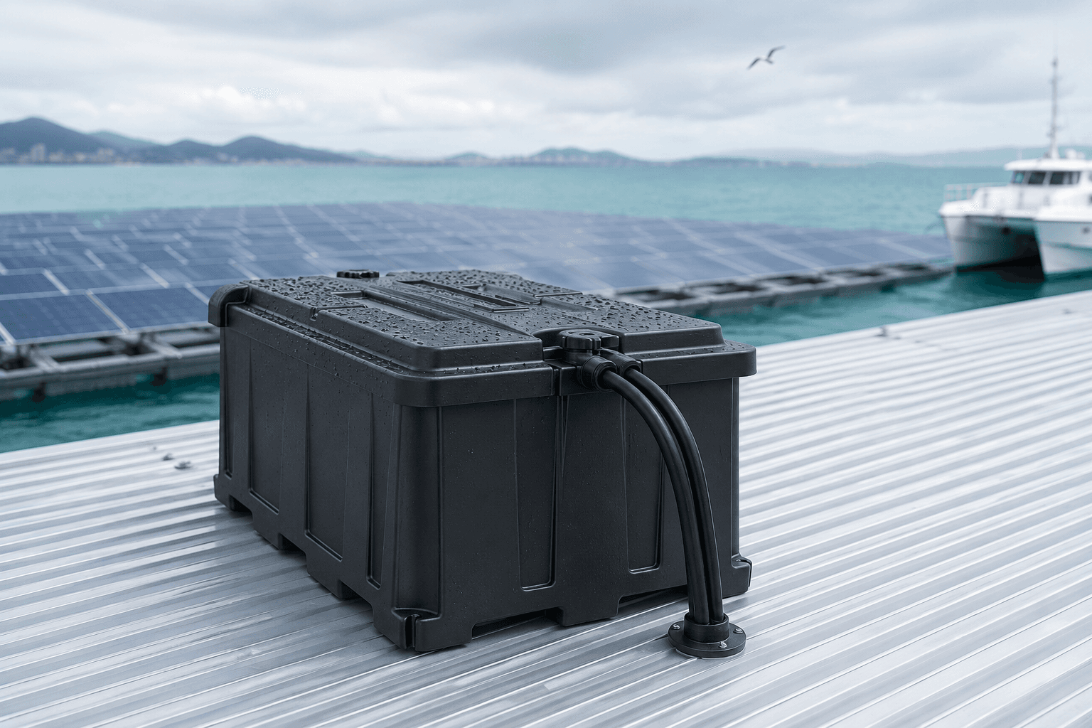 Custom Rotomolded PE Single-Layer Battery Boxes for Energy Storage & Marine Applications